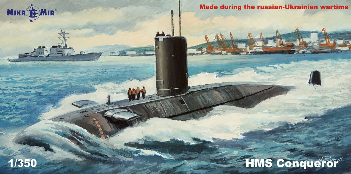 hobbysearch_mm's tweet photo. 【新製品】MIKRO MIR(ミクロミル)
1/350 HMS コンカラー 原子力潜水艦
お取り寄せ出来ます。 → https://t.co/OnvFqrxebV
#プラモデル #プラモ #フォークランド紛争 #HMSConqueror #FalklandsWar #Plastickits #Plasticmodel #Scalemodels https://t.co/fJkGDa0Eb4