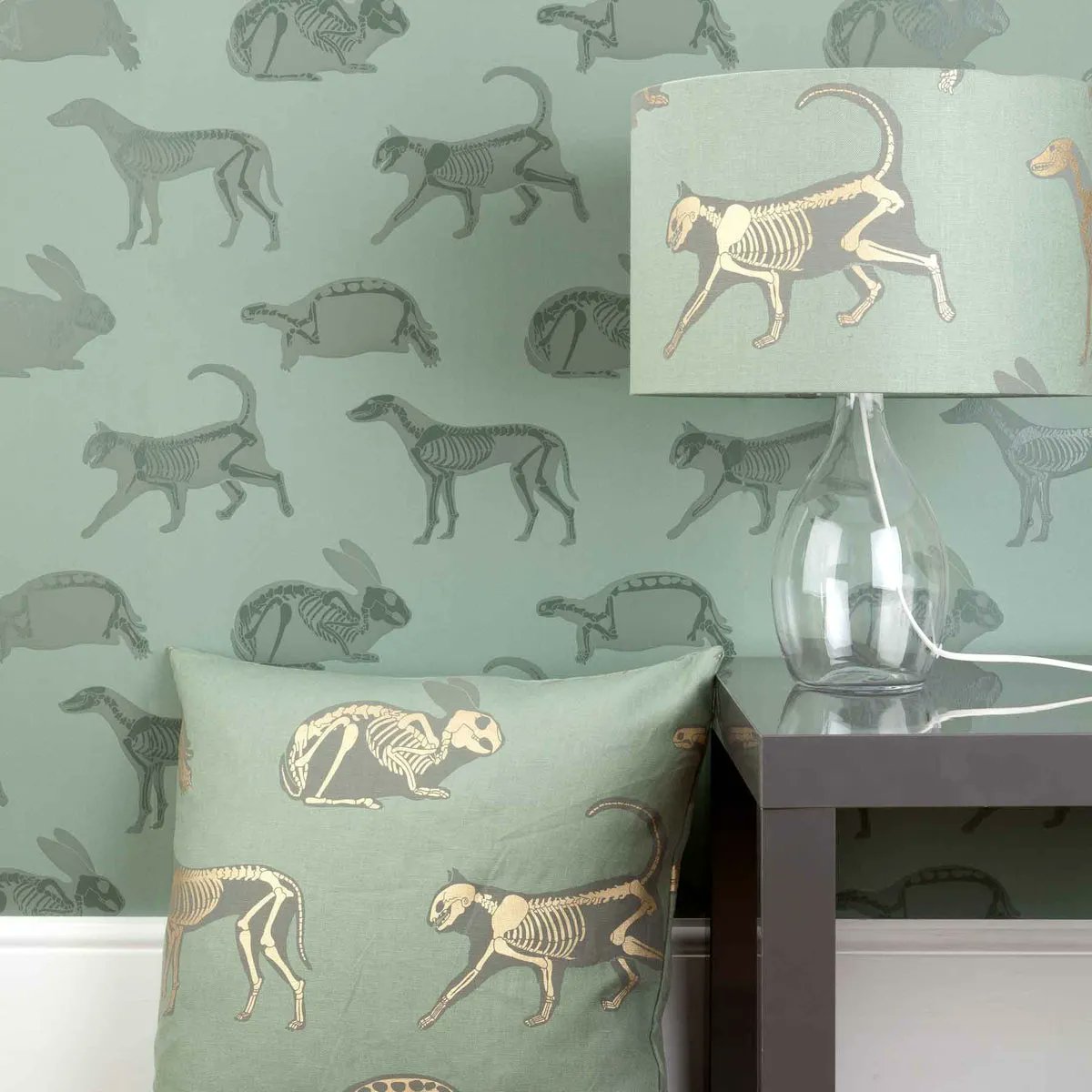 PaperBoyWallp's tweet photo. If you're after some slightly spooky skeleton fabrics for curtains, blinds &amp; cushions or light upholstery then look no further!  We've had lots of fun with the skeletons on these curtain fabrics. There's glitter, silver &amp; gold. Spooky but beautiful. https://t.co/cHKwNjBoNK https://t.co/UrttPstveF