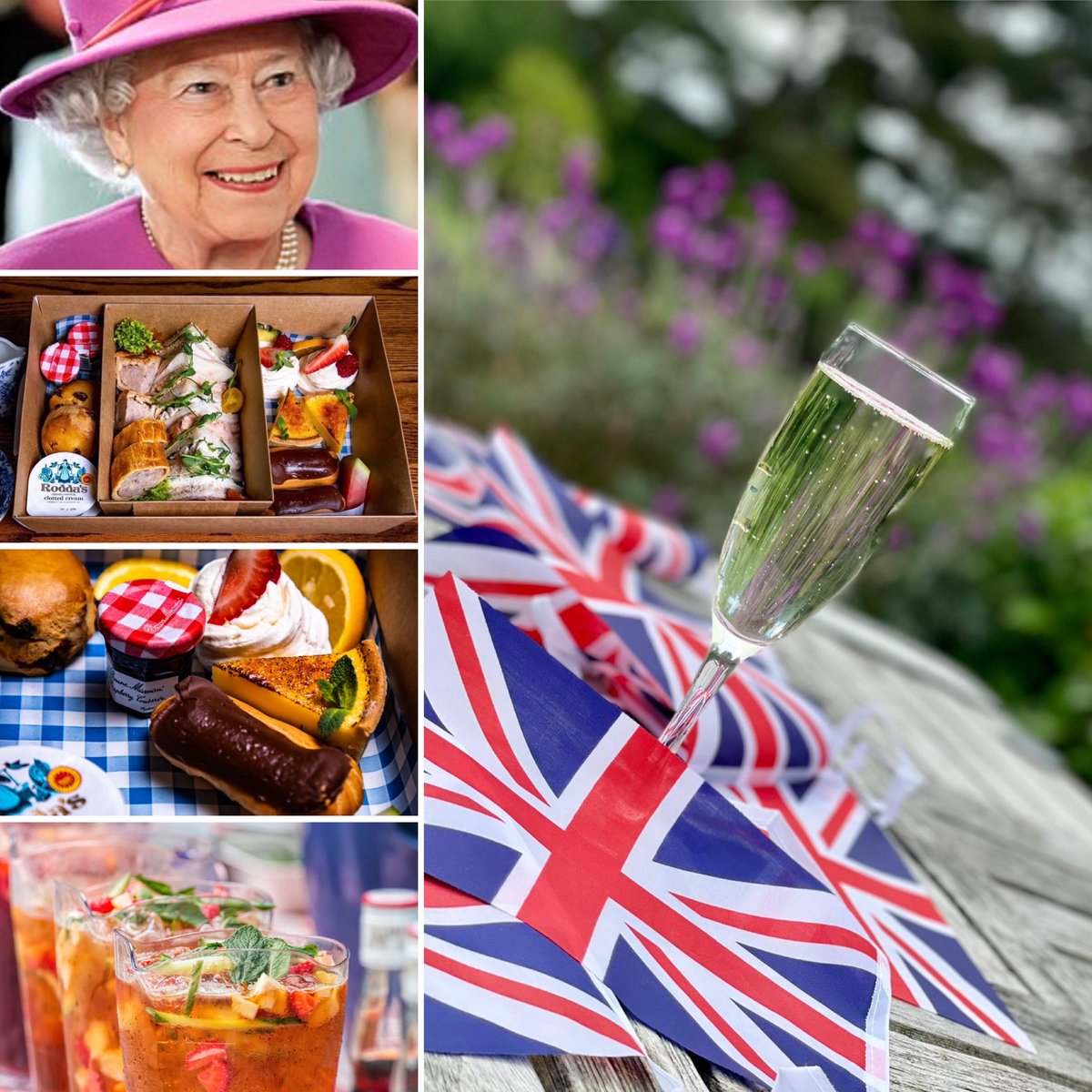 glasfrynpub's tweet image. Join us on Friday the 3rd of June for jubilee weekend sparkling afternoon tea picnic priced at 19.95pp.🥂🍾

Hear to the website for more information and to book now 🏴󠁧󠁢󠁷󠁬󠁳󠁿🇬🇧