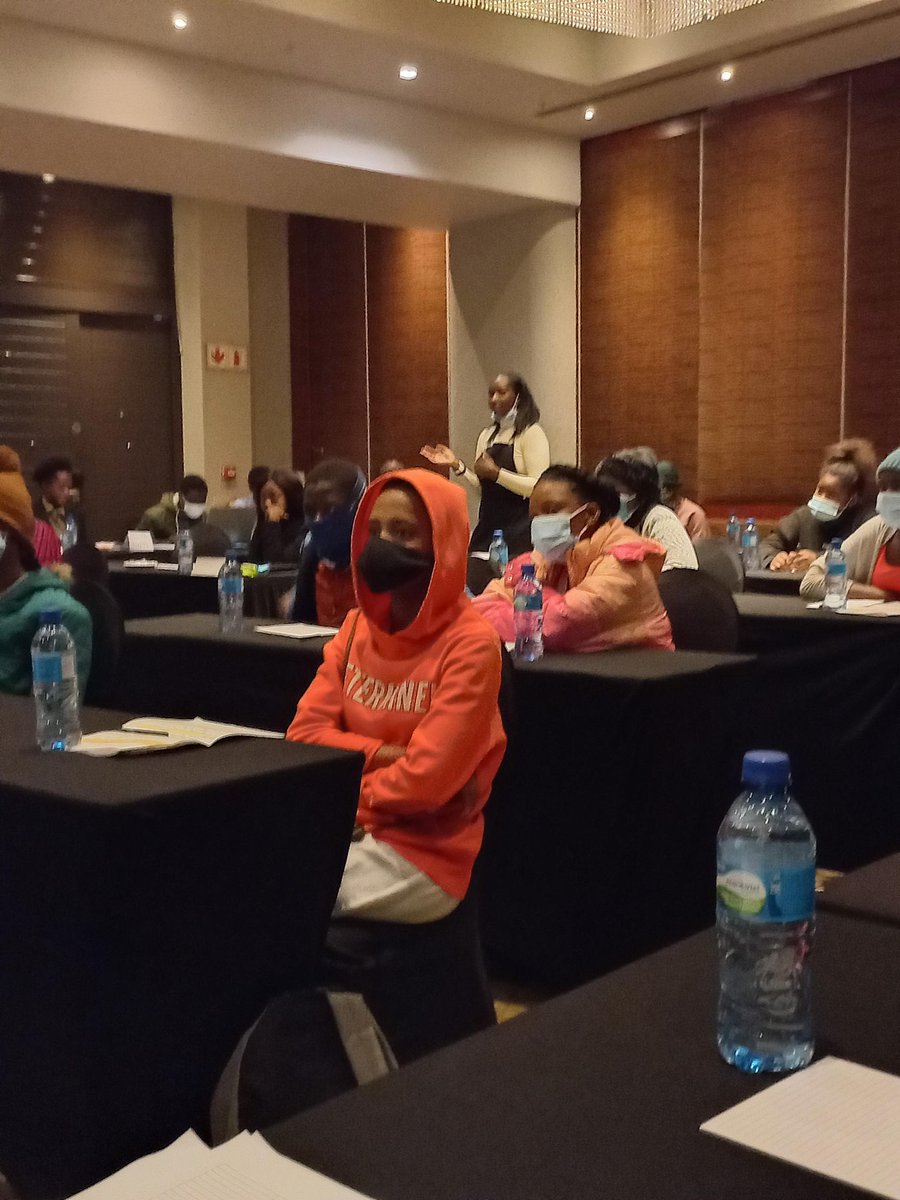 “GBV is one of the strongest sources of evidence that shows that we live in a gender inequitable society” @TrustRegain Director #James_Itana
Day 2 HIV & SRHR workshop for adolescents & YP with #disabilities. @afriyantweets @UNAIDS_ESA @UNNamibia @NNADNamibia @nfpdn #2gether4SRHR