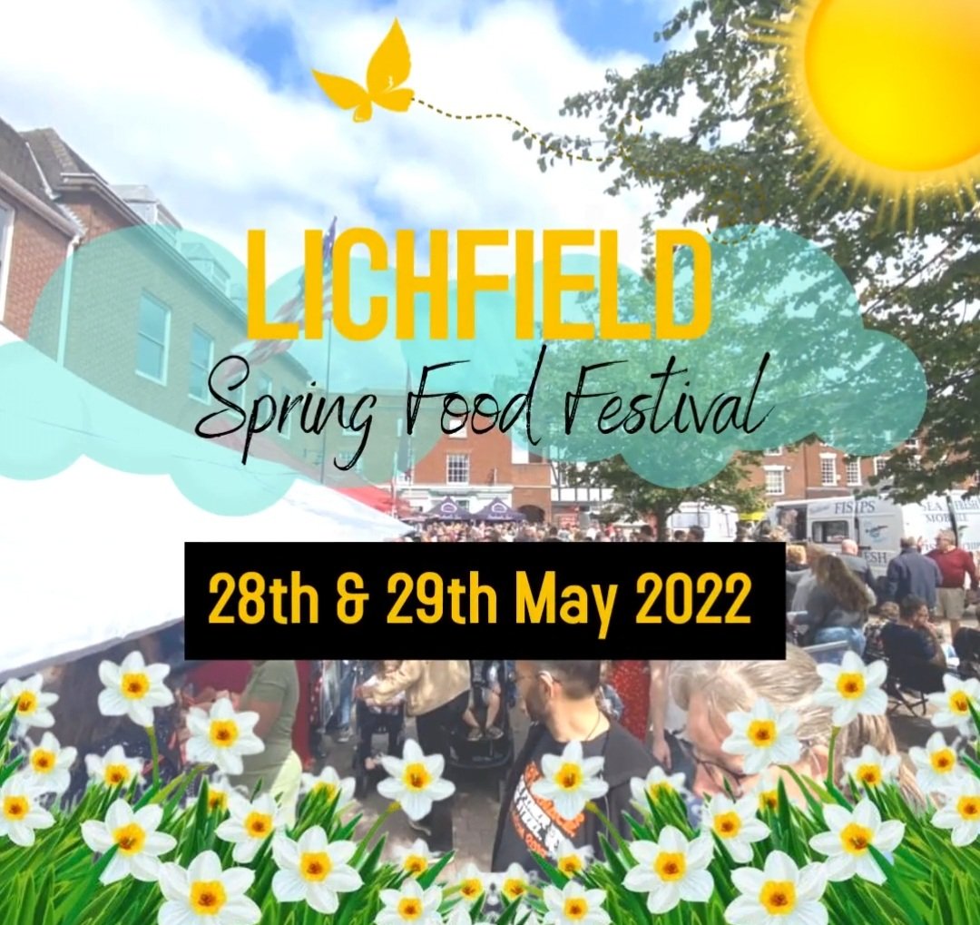 LICHFIELD SPRING FOOD FESTIVAL throughout the City. 🍻🎉
Welcome to bring in any food purchased from fabulous street traders to consume on our premises. (also includes any takeaways from restaurants too.) We obviously just ask you buy a refreshment from us to wash it down with 👍