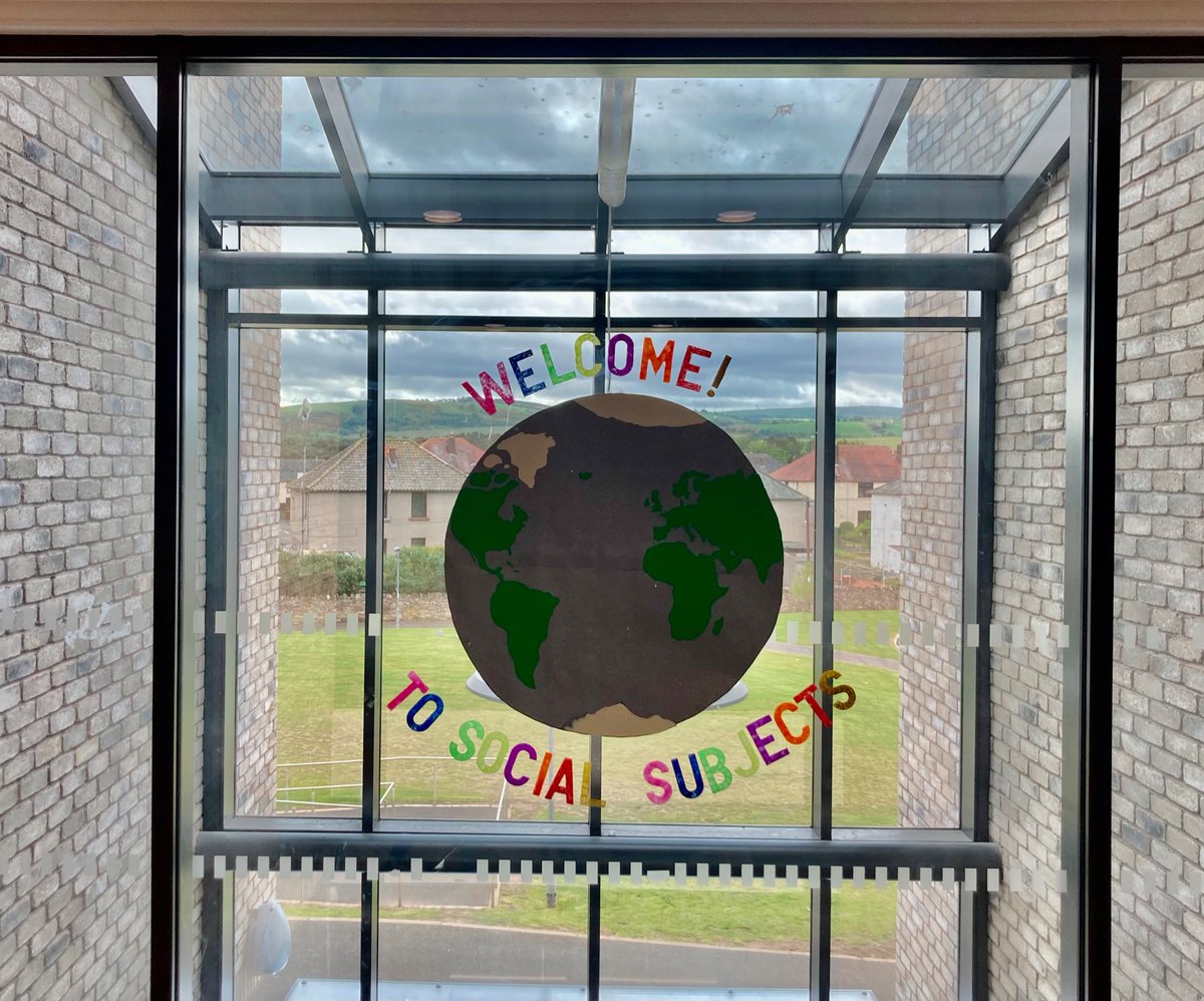 I’m covered in liquid chalk, but it was worth it! Social Subjects is ready for the DGS P7 Transition evening next week! #RISE