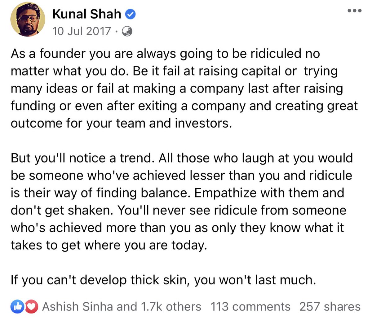 Relevant every year. Just like becoming profitable.