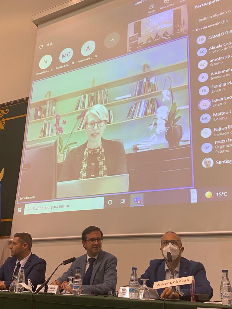 Good Morning!!!!

Our conference has started. 

After the institutional opening of the conference we have started with the speech of Joan Fontrodona  about “The World after Covid-19: Insights and Challenges from an ethical perspective” 

<a href="/uclm_es/">Universidad de Castilla-La Mancha</a>