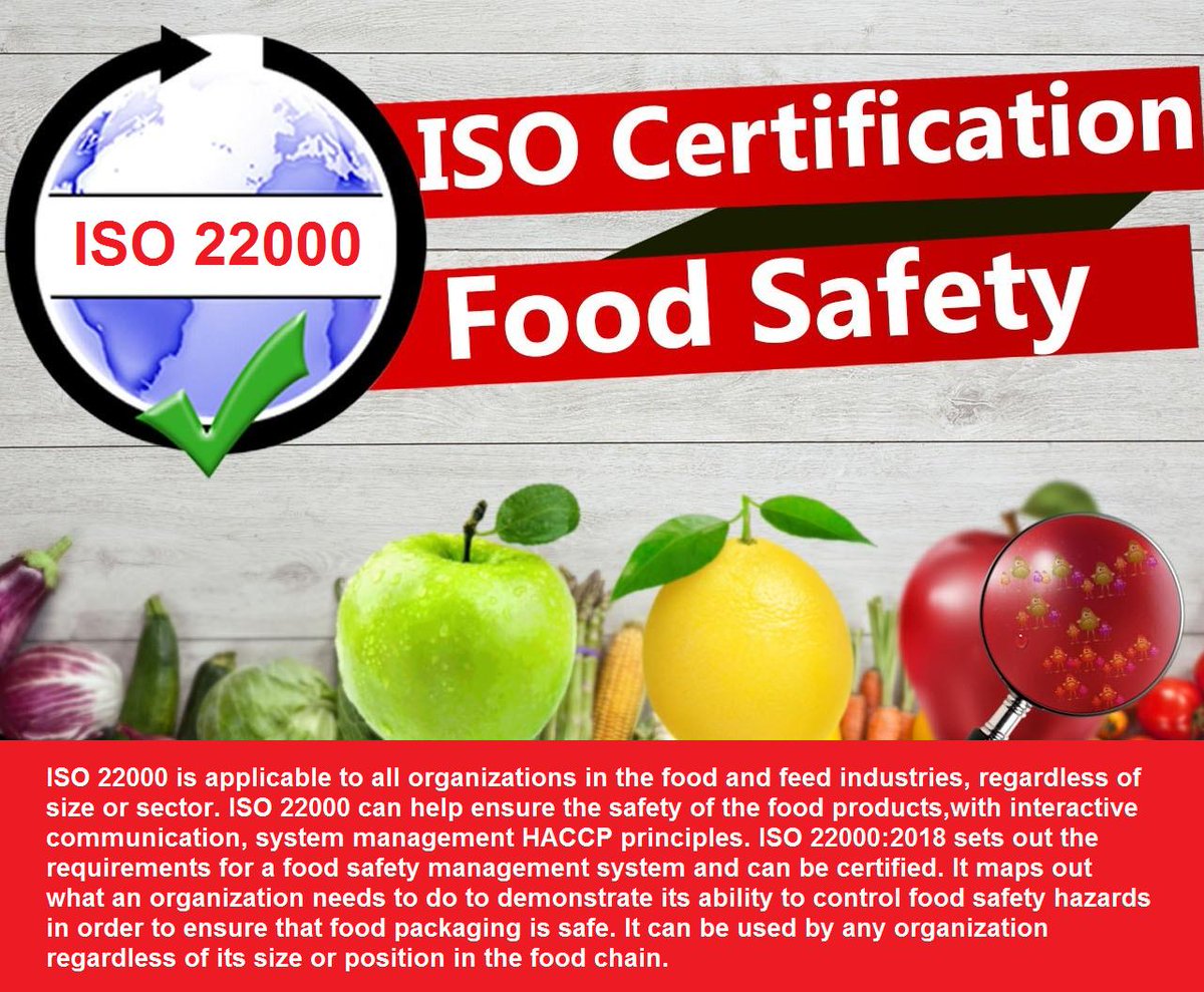 IQMSGlobal's tweet photo. Get more information about ISO 22000 : 2018
https://t.co/stIgdkDr73
#ISO22000 : 2018
#FoodSafetyManagementSystems
#FSMS
#HACCP https://t.co/VfjhEw4KpC