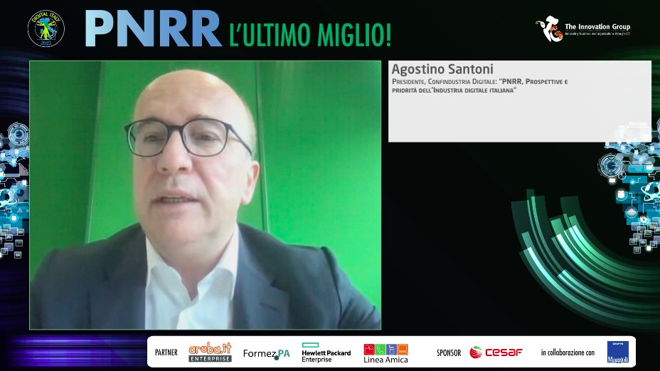 Il nostro settore non è più solo il settore dei tecnici; il nostro ruolo è cambiato perché la strategia #digitale è oggi punto di attenzione nell'agenda di imprese, città, regioni e governo. Il digitale è diventato abilitatore

<a href="/SantoniAgo/">Agostino Santoni</a>, Presidente @ConfDigitale

#TIGdigitaly