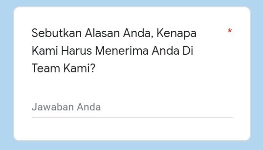 Spill jawban untuk pertanyaan ini please? work! work!