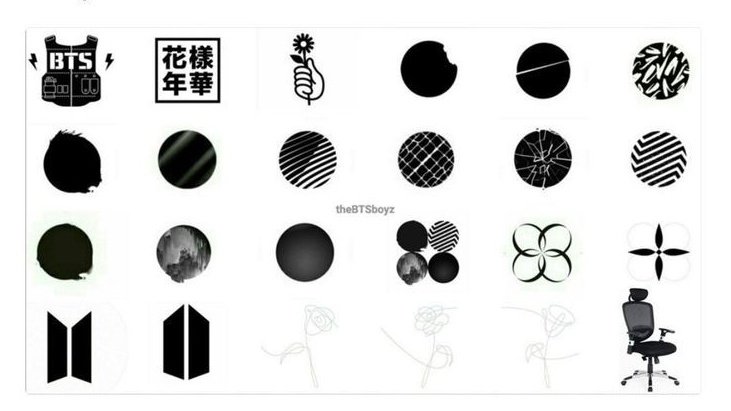 Iconic symbols that will forever be a part of armys and bts #방탄소년단