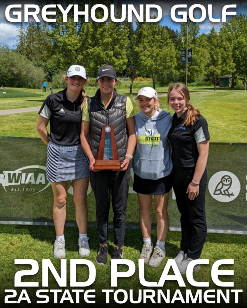 Second place!! We rock! Golf is awesome. My teammates are the best! #GoHounds <a href="/PullmanSD/">Pullman School District 267</a> @PullmanHS <a href="/wiaawa/">WIAA</a>