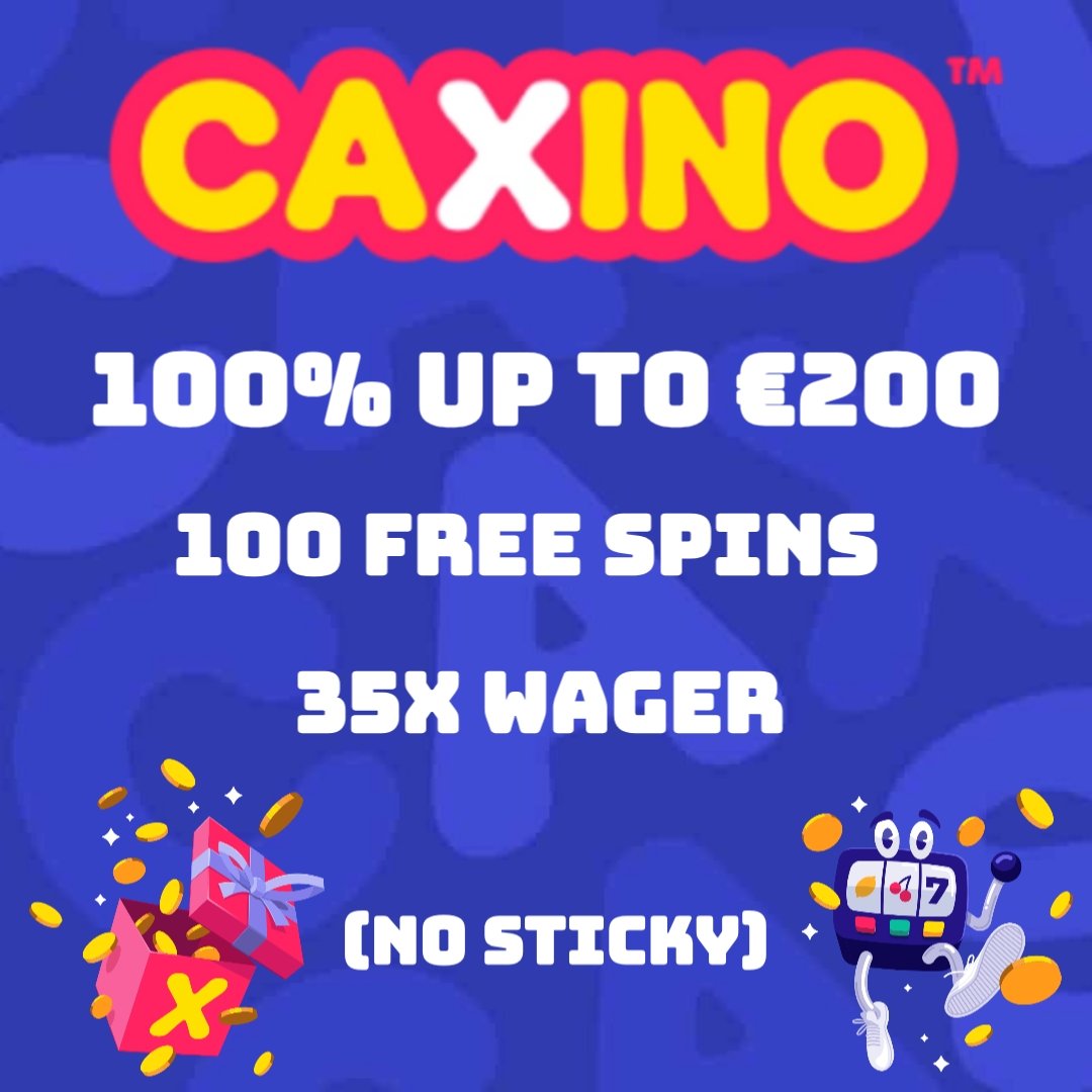 TheBonusBox's tweet photo. (NO STICKY DEPOSIT BONUS)
⏬CLICK HERE TO REGISTER⏬
https://t.co/wV6jnoefum
Real Time rewards,
Reload Bonuses & Much More 🤩
18+ T&Cs APPLY
NEW PLAYERS ONLY
PLAY RESPONSIBLY.
https://t.co/X5wdmQIPND
#caxino #onlinecasino #nosticky #welcomebonus #freespins #slots #gambling https://t.co/1qaPhNn3Eh