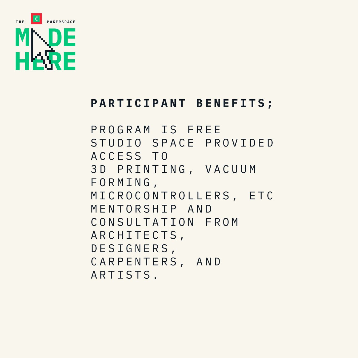 The Makerspace tweet media