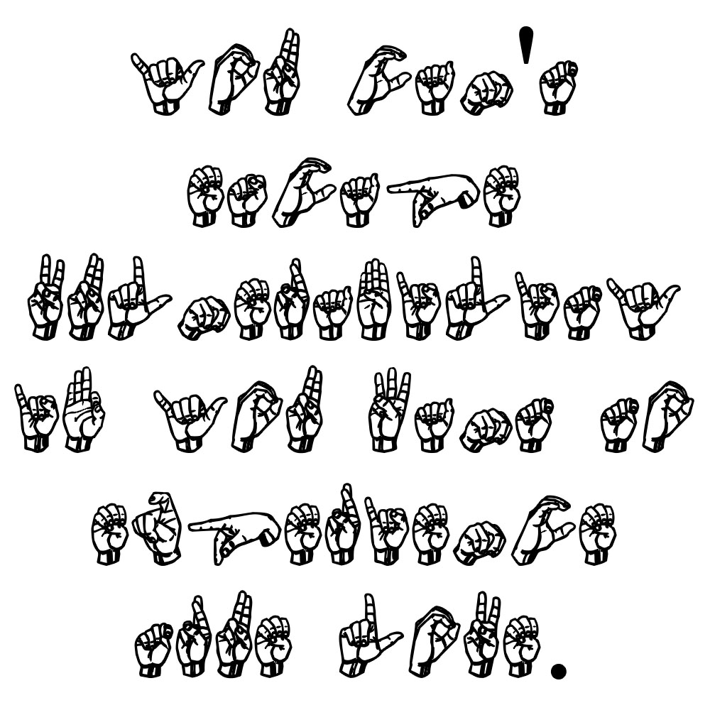 Read it! Like it! Love it! Share it!
Love to tag? Please do!⤵ 💖

#signlanguage #signlanguageinterpreter   #signlanguagequote #deaf #deafworld