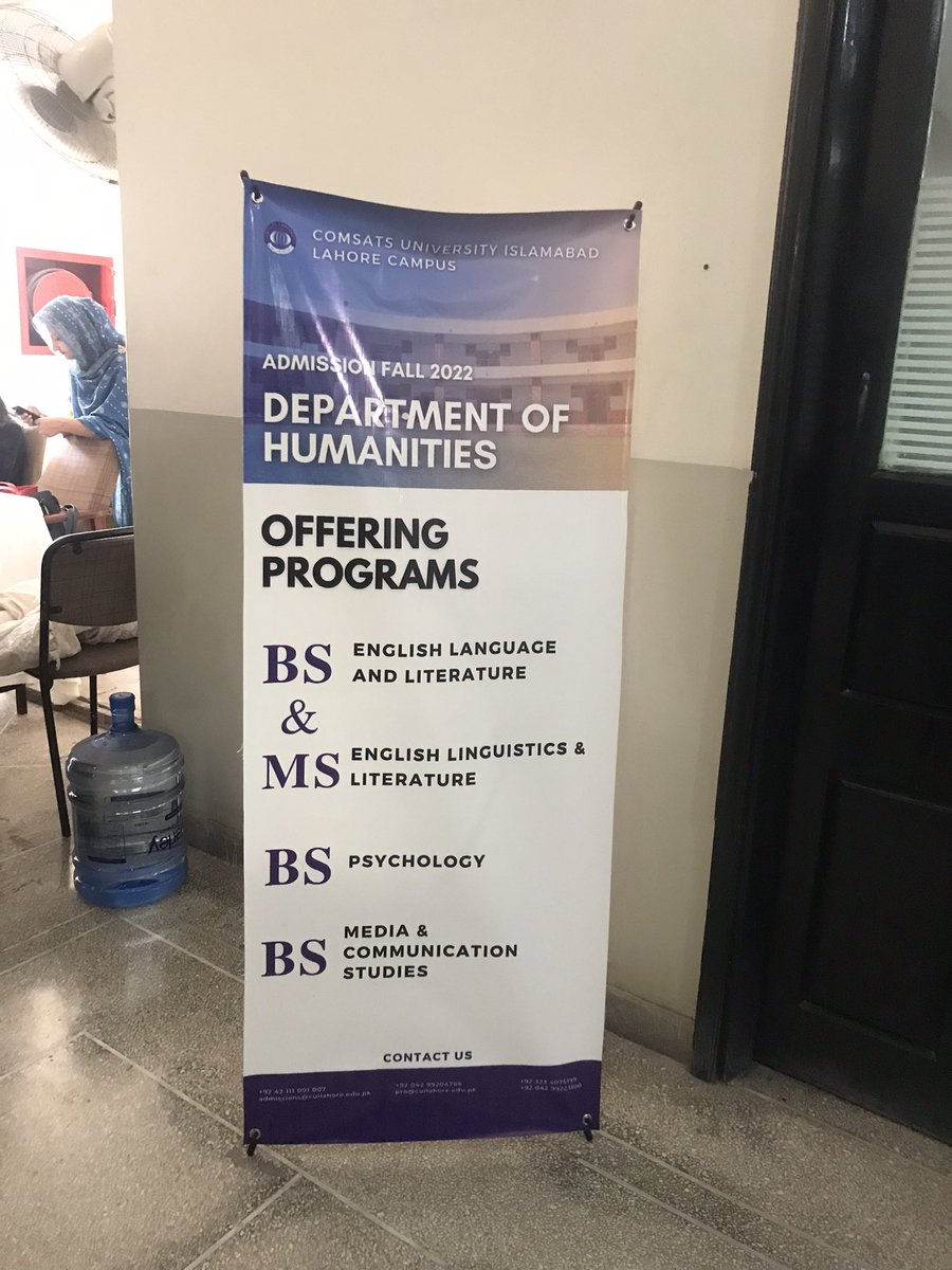 HMArshid1's tweet photo. 1st session of conference started 
#IECCL #COMSATS #internationalenglishconferencecomsatslahore #May26th #postercompetition #researchproposal #humanities #EnglishDepartment https://t.co/Z9nulaPYdY