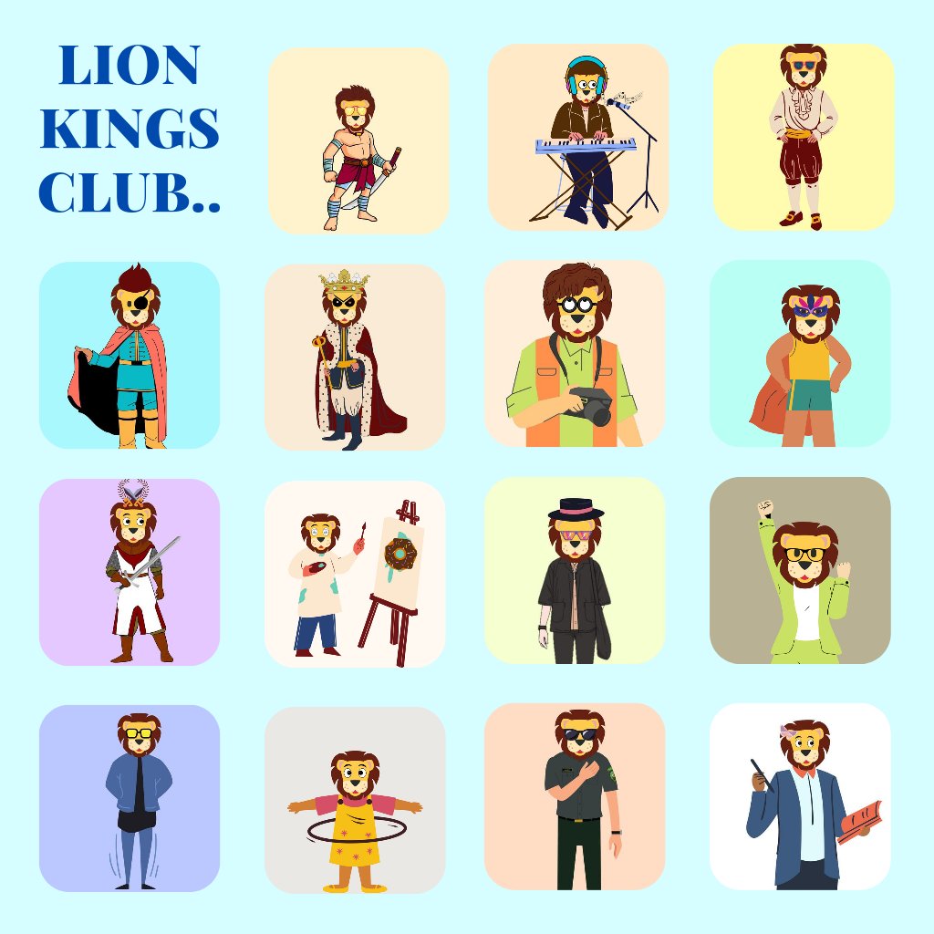 Lion K Club Collection Update (First 20 days) 🔥🔥

🦁Sold: 09/111
🦁Gifted: 03
🦁Owners: 07
🦁F.Price: 0.004 $Eth
🦁Volume traded- 0.04 Eth

♥️Special Offer: Purchase 2 LION KINGS and get 1 as a Gift😍

🙏Thank you #NFTCommunity 

#NFTartist #NFT #NFTs
