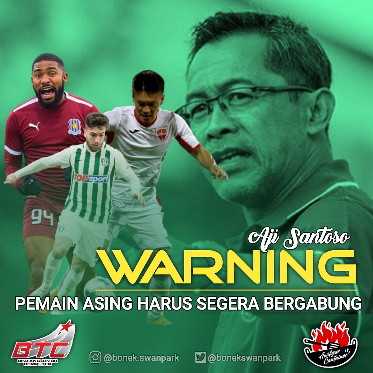 bonekswanpark's tweet photo. .
.
#bonekswanpark
#Bonek #bonita  #persebaya #persebayaday #kitapersebaya #greenforce #bajolijo #kamihausgolkamu #KamiBonek #tribuntimur #tribunutara #tribunkidul #greennord #wani #suporter #persebayafans #surabayafans #wani #onestadiumonechants #surabaya https://t.co/bddArLp7wm