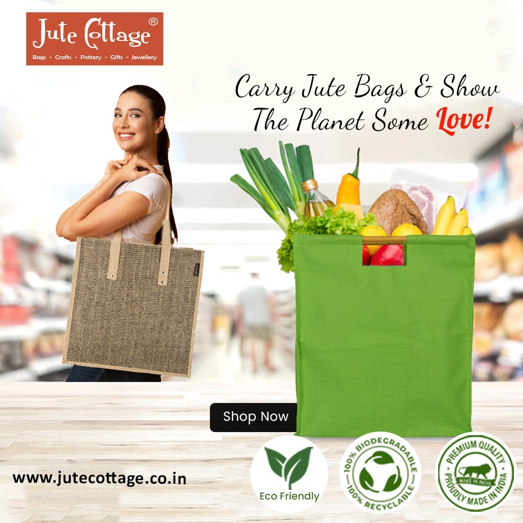 Jute bags with your print | biopack