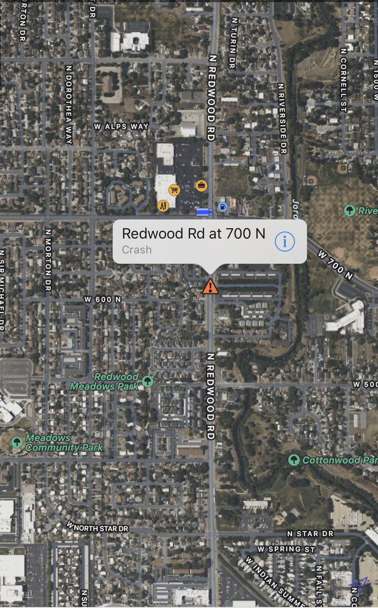 SLCScanner's tweet image. #SLCPD 500 N Redwood Road. Police received reports of an #AutoPed possibly #HitnRun. Initially advised 1 male was down/#CPR in progress. Then the male victim started fighting with someone while they were trying to do #CPR on him. He was conscious after all/little dazed. #NoCPR