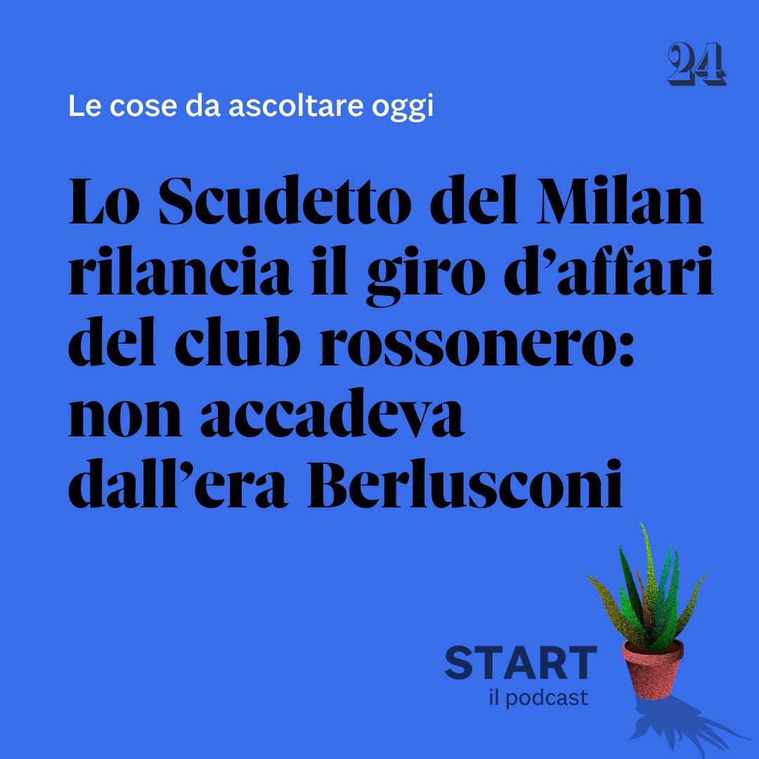 sole24ore's tweet photo. Gli #Usa e l’offensiva finanziaria verso #Mosca. #Bonusauto, ecco come si accede agli #incentivi. #Calcio e #finanza: il rilancio del #Milan con la vittoria dello #Scudetto. Se ne parla oggi con @AlbMagna17 a #Start, il podcast del #Sole24Ore: https://t.co/IPIyfDQh6e https://t.co/GcVXgQgsYZ