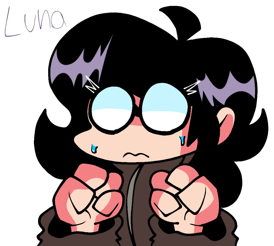 Luna henderson fnf - Muffinarcade🆖 on X: Art of my favorite character [Lun...