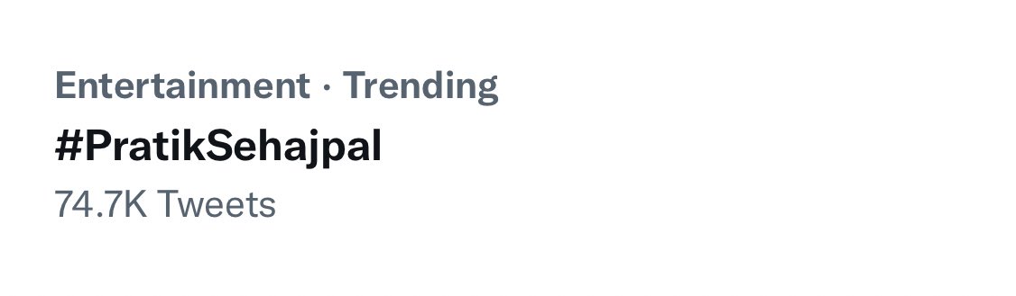 Pratik Sehajpal tweet media