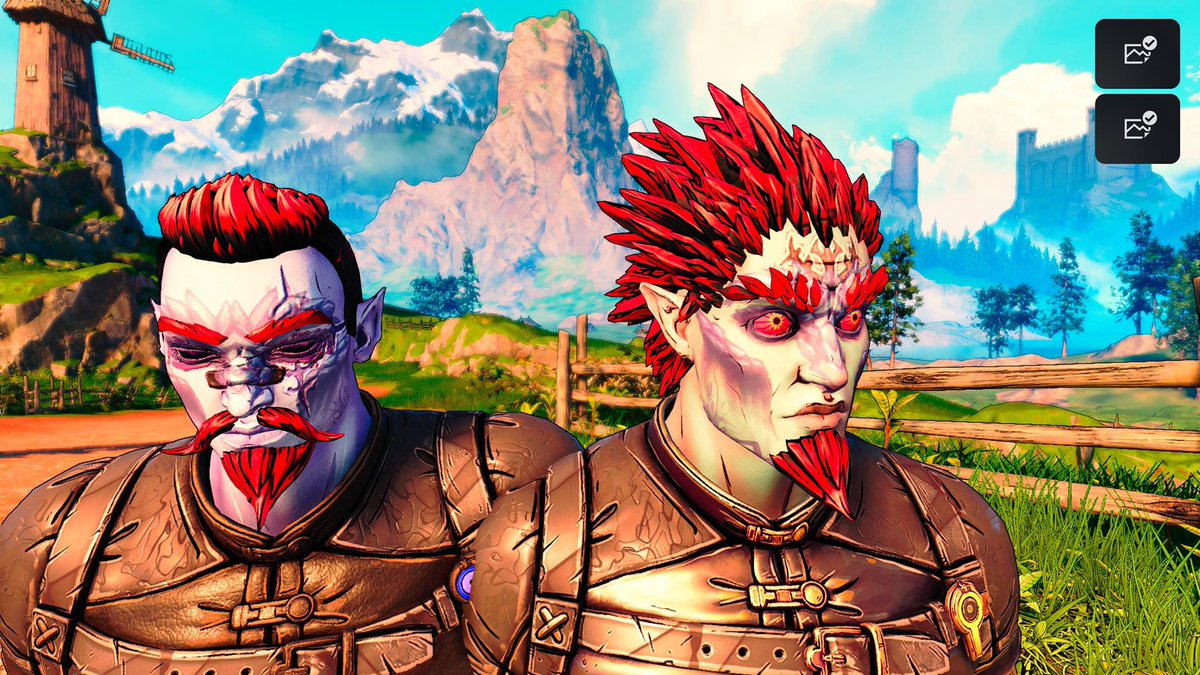 RossGoesGaming's tweet photo. Started #TinyTinasWonderlands tonight and love this world so much! Borderlands gameplay plus D&amp;D environment feels like a tailor made fever dream. https://t.co/Fg266UGlhS