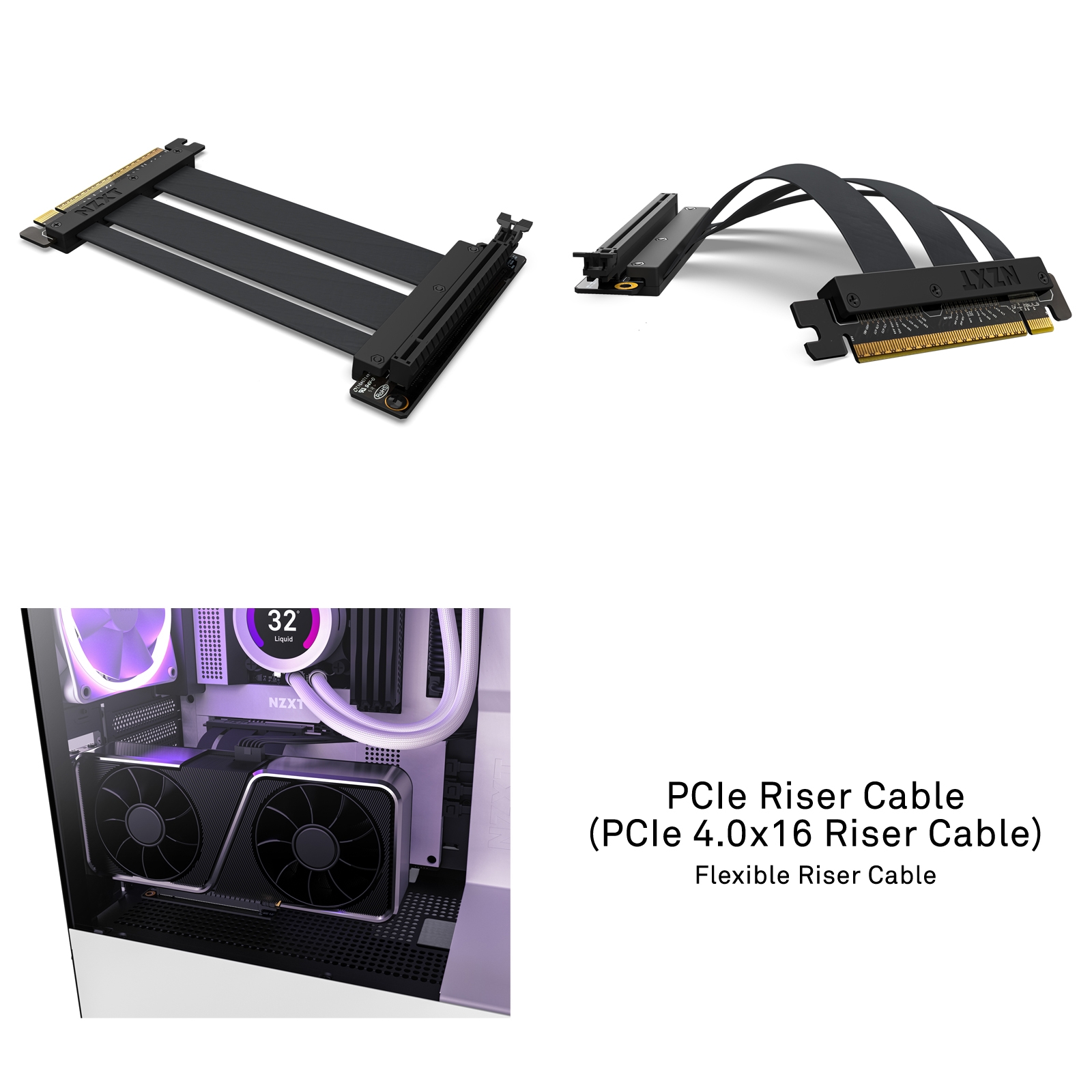 NZXT Japan on Twitter "NZXTはPCI Express 4.0 x16に対応したライザーケーブル「PCIe