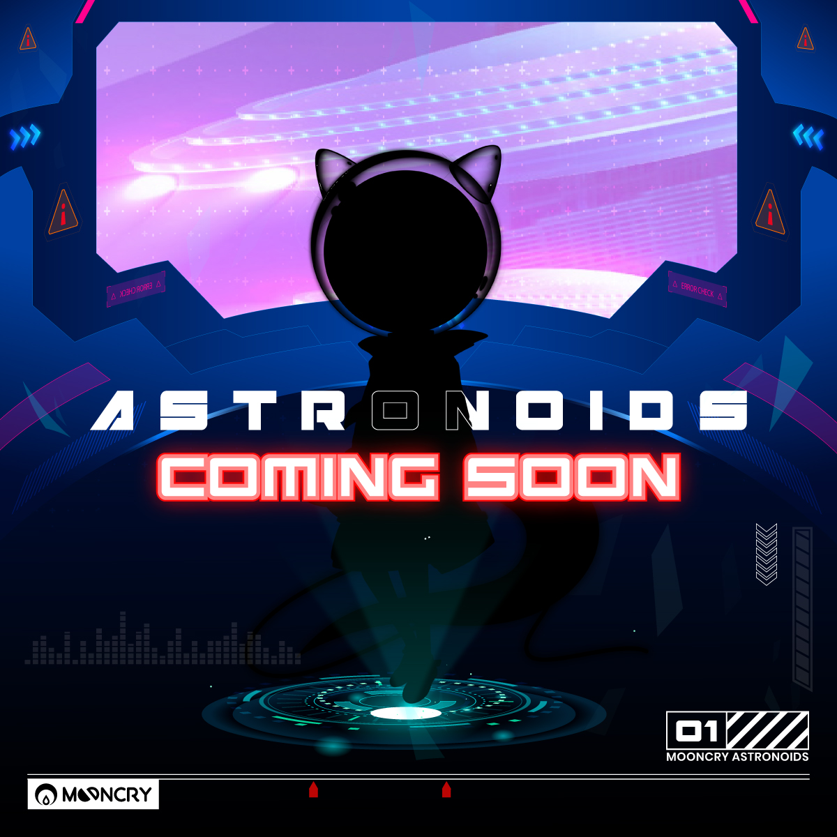 MoonCry_NFT's tweet photo. Introducing our MoonCry NFTs! Upcoming releases include the first in our series of Atronoids - collectible model kits of space and creatures from our creator's imaginations. 

Details to be announced

#NFTCommunity #CNFTCommunity #NFT #NFTArts #CardanoADA #Metaverse https://t.co/PkbwfYk4nn