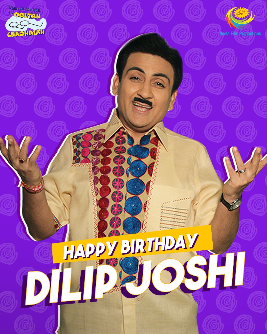 Happy Birthday Dilip Joshi!      