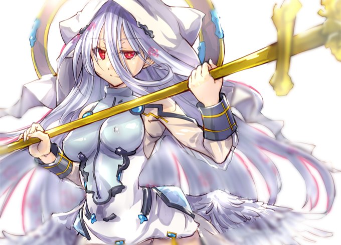 貧乏性でせっかく描いたんだからとパンツとか髪の毛を加工せずに載せたけど、実際絵として余計な描き込みとしてトリミングしたりぼかしたほうがいいんだろうなぁ。↓顔と胸、手以外は全部カットorぼかし。ぱっと見でどこを見たほうがいいかわかりやすいよね 