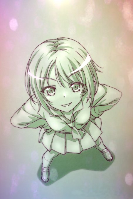 Retouch pictiúr san am atá caite.
過去絵レタッチ。 