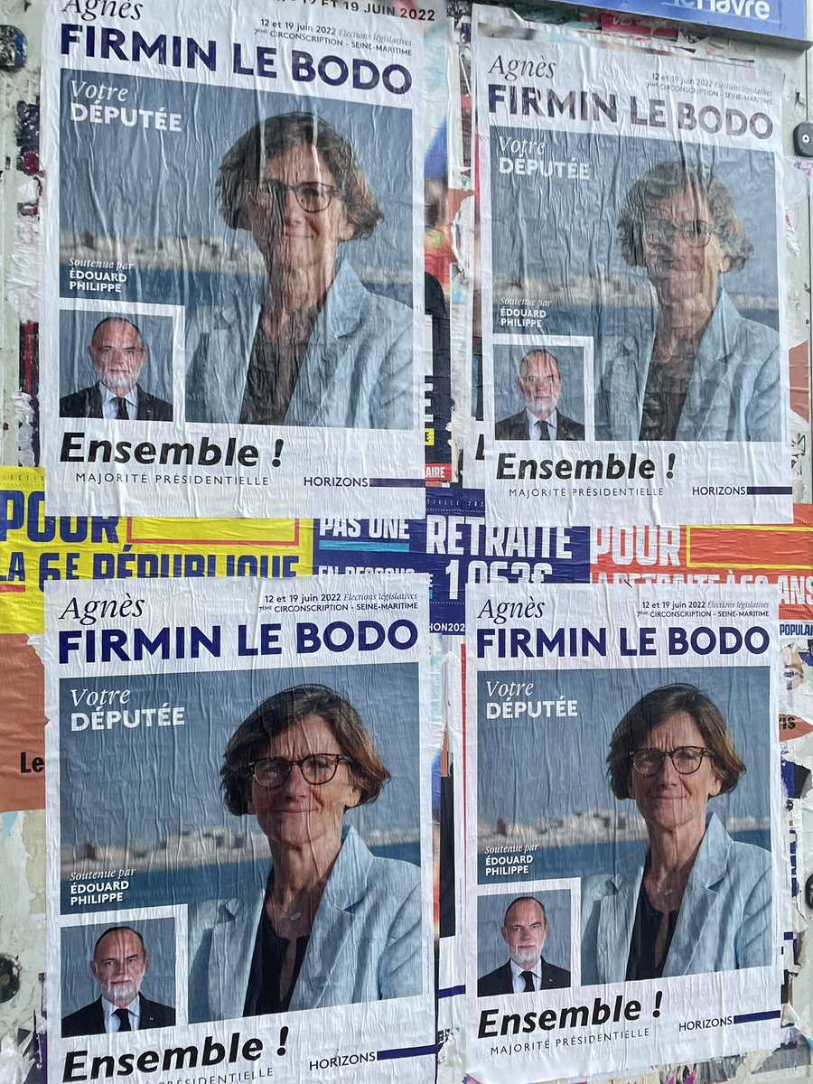 agnesfirmin's tweet image. Début de ce grand week-end par un collage matinal .. merci aux équipes de colleurs 💪💪 #legislatives2022 les 12 et 19 juin #JeVote pour les candidats #MajoritePresidentielle .
