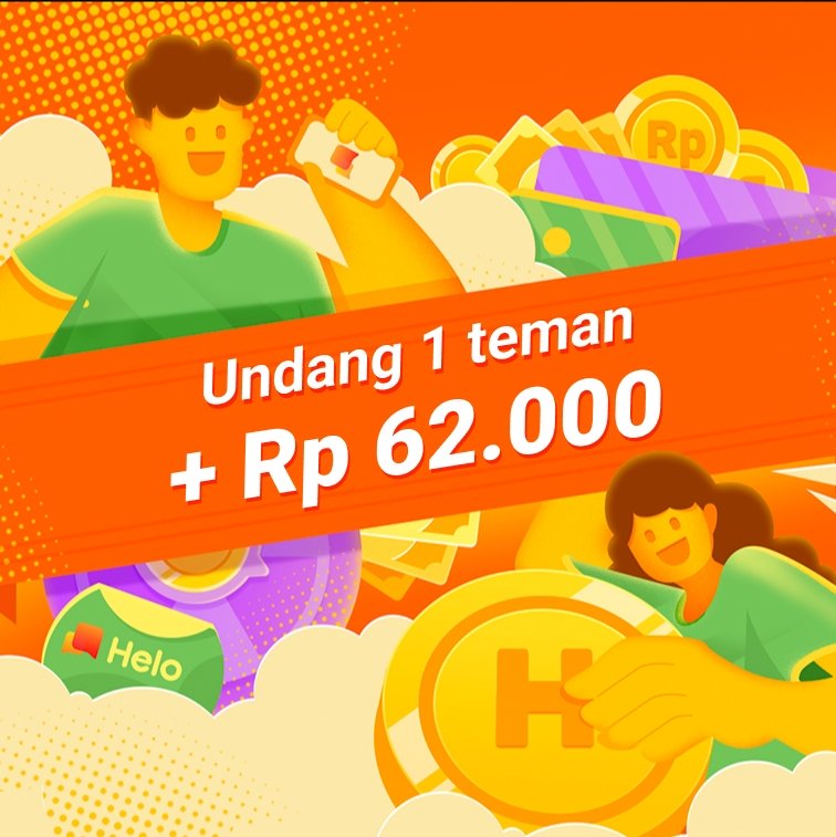 James100seth's tweet photo. *Kode Undanganku: D944839084* Download Helo dan dapatkan Rp 300 langsung 🤑 dan dapatkan Rp 62.000 untuk setiap orang yang kamu undang, tanpa batas. ✅100% Nyata. Klik link berikut untuk download Helo 🔗:
https://t.co/oej5VGmoKx https://t.co/hJEqOzHaFp