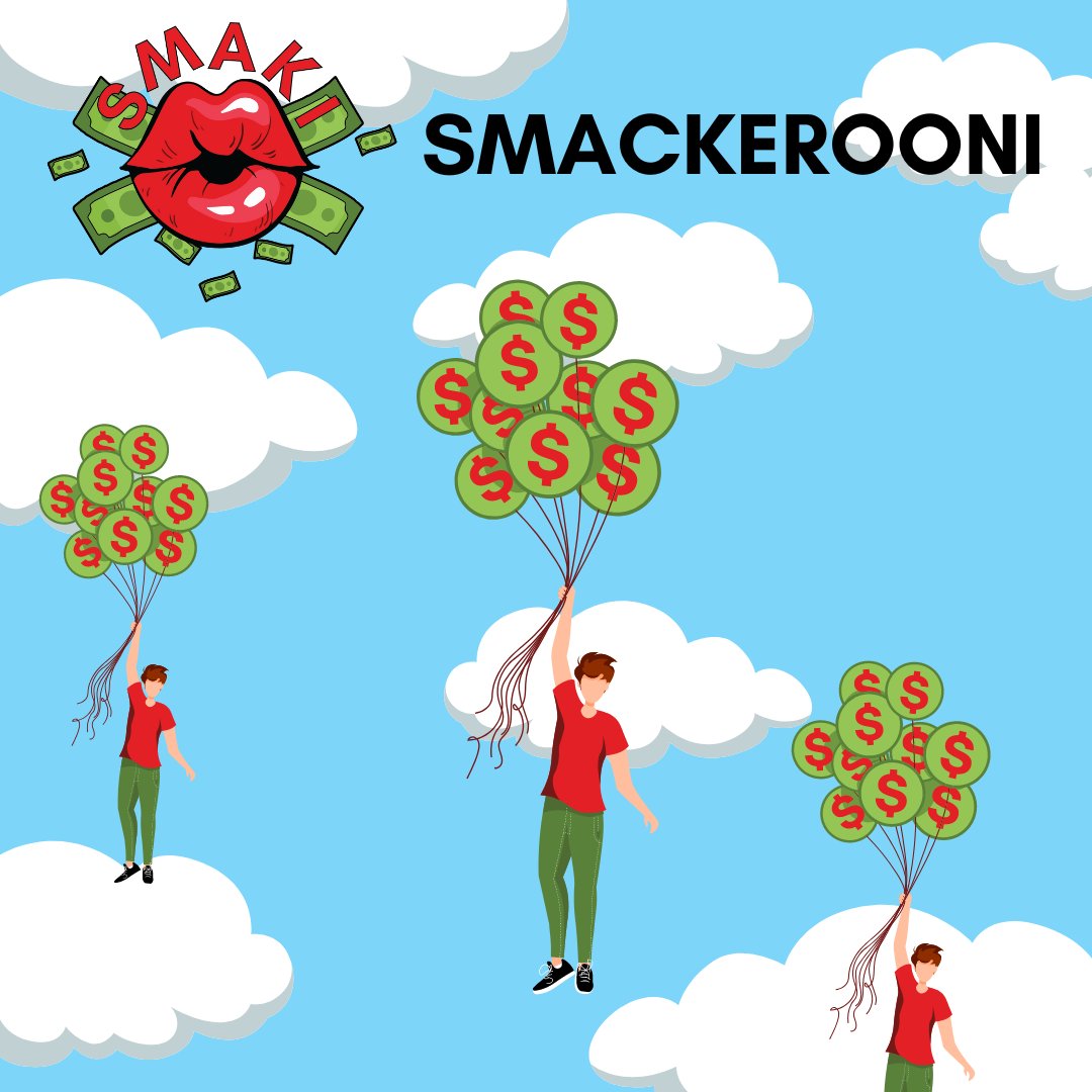 Smackerooni (SMAKI) - Reach for the sky with SMAKI.
The only way is up!

Website: smackerooni.com Instagram: instagram.com/smakitoken/ #Smackerooni #SMAKI #Skyhigh #ToTheMoon #token #memecoin