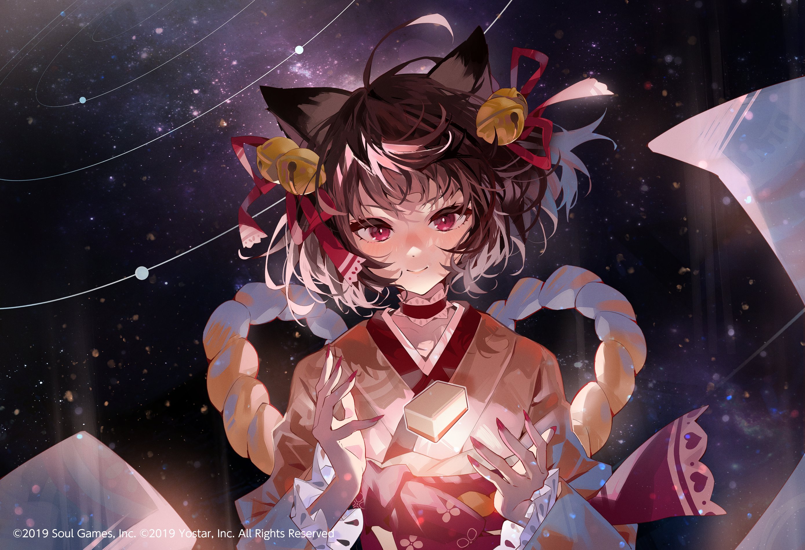 あるてら Yostar様の 雀魂 じゃんたま にて大会用キービジュアルイラストを制作させていただきました 雀魂 じゃん たま T Co Yjnkavvcuy Twitter