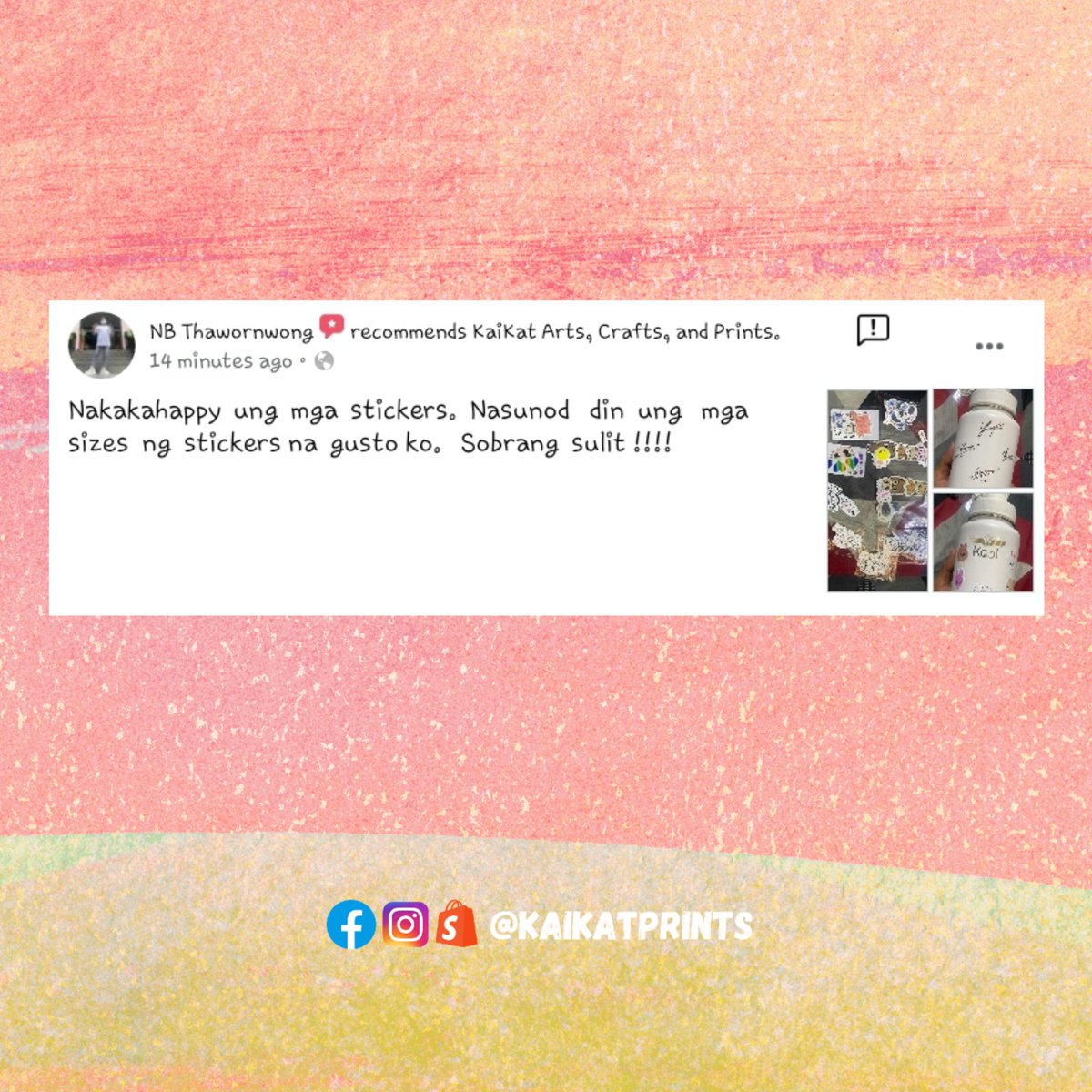 missryl_'s tweet photo. Thank you for trusting our shop! 🥰

#photocards #photocard #thankyoucard #sticker #stickers #namedecals #prints #printshop #stickershop  #review #recommendation #satisfiedcustomer #kaikatprints https://t.co/egOIwZOsf0