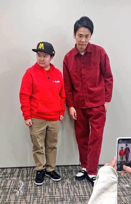 かまいたちの２人だと思ったら…。山内じゃなくてやす子！