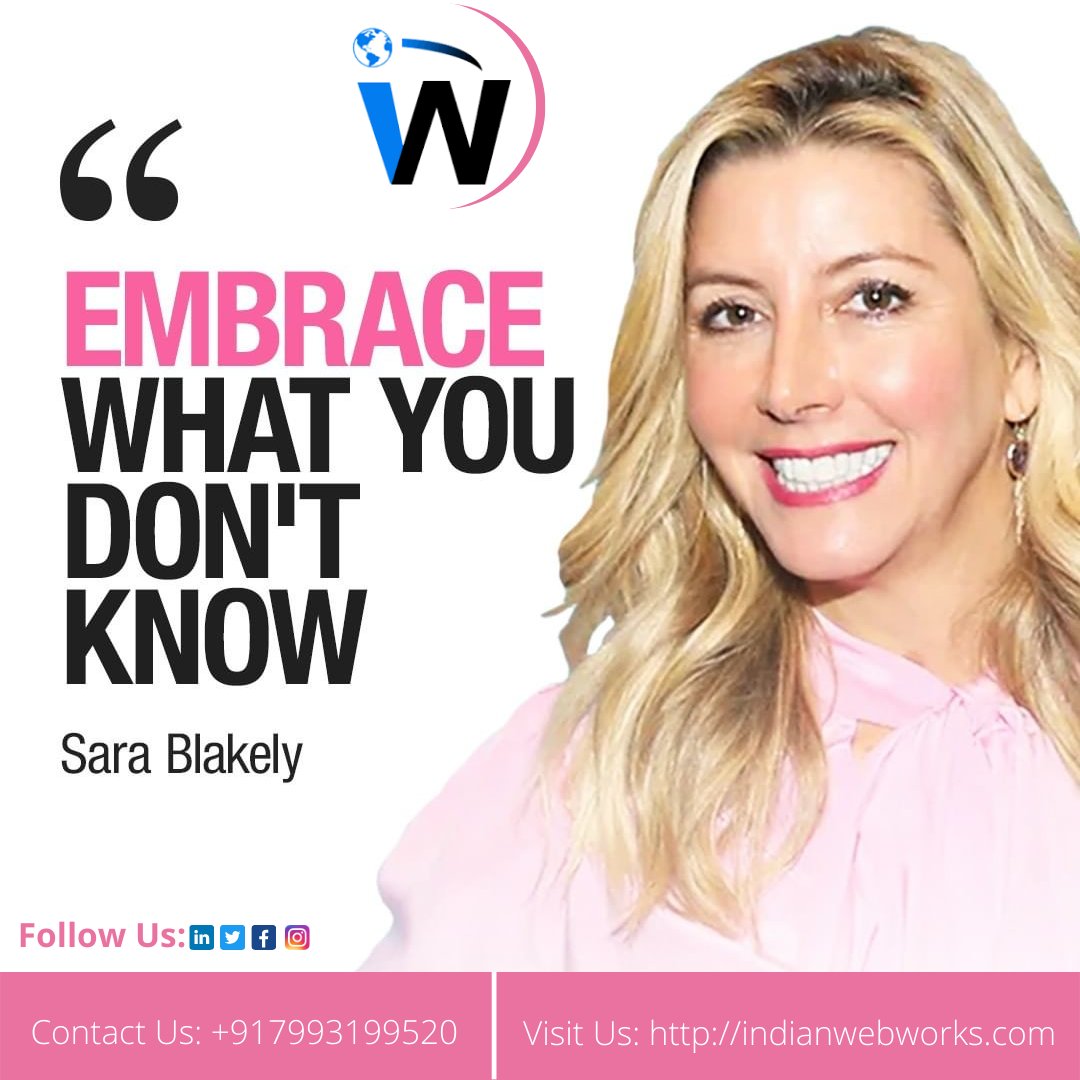 indianwebworks1's tweet photo. Embrace what you don't know.

Talk to our expert: +91 7993199520

Visit Us: https://t.co/yGOpjq0TEy

From:
Indian Webworks Team.

#Embrace #What #You #Don't #Know #Indian #Web #Works #Team https://t.co/uNCJGmuyGY
