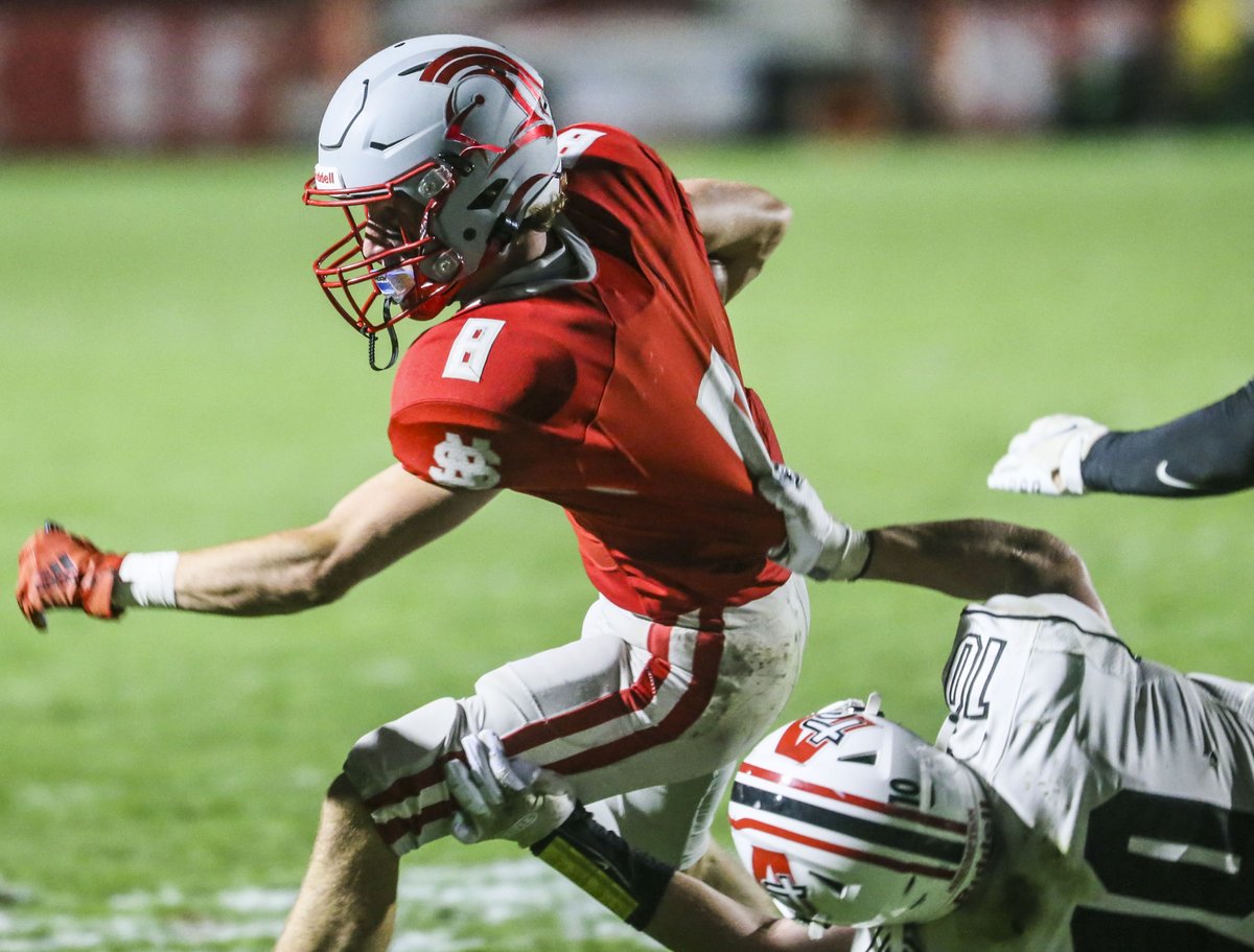 Our fourth male athlete of the year finalist is North Scott's Oliver Hughes (@OllieHughes_8). Made an impact in three sports at North Scott -- football (first team all-state twice), hoops and soccer where he was team's leading goal scorer. Will play football at UW-Platteville.