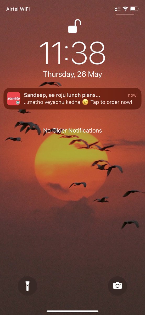 sandeep_cse's tweet image. I m ok if the treat it is urs nd bill on you. @zomato