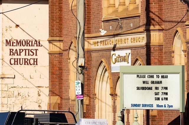 WillGraham_4's tweet photo. It’s taken several years (due to COVID), but we're finally in Launceston for the Tasmania Celebration! I'm excited to share the hope of Jesus here this weekend. Join me in praying over this city/region, that many would come to know Christ as Savior. https://t.co/9yDmnK35IQ