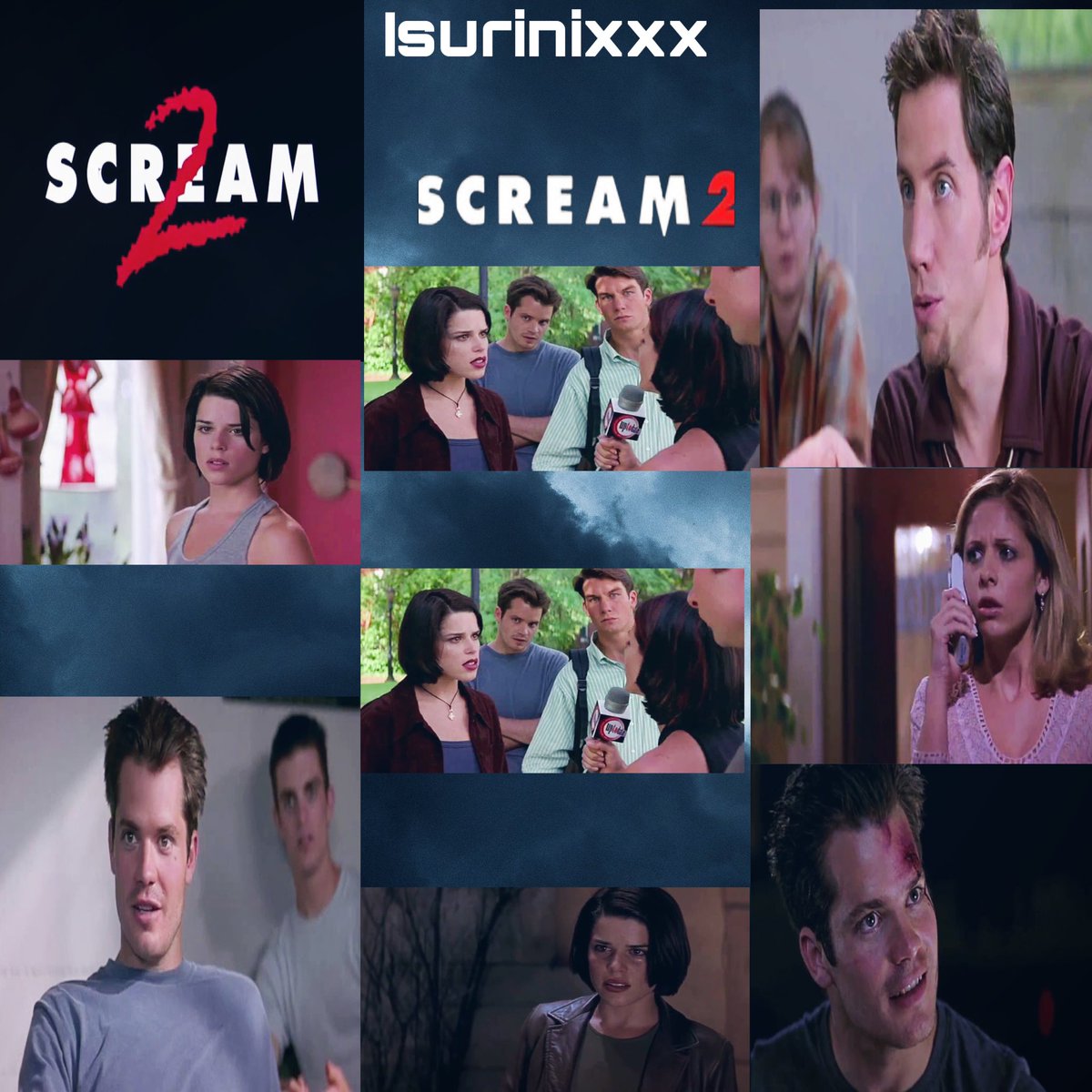 Is24RileyDM's tweet photo. Scream 2 edit!!!
Hope you like it!!💖❤️❤️❤️❤️❤️
#scream2 #scream1997 https://t.co/130sDLHguY