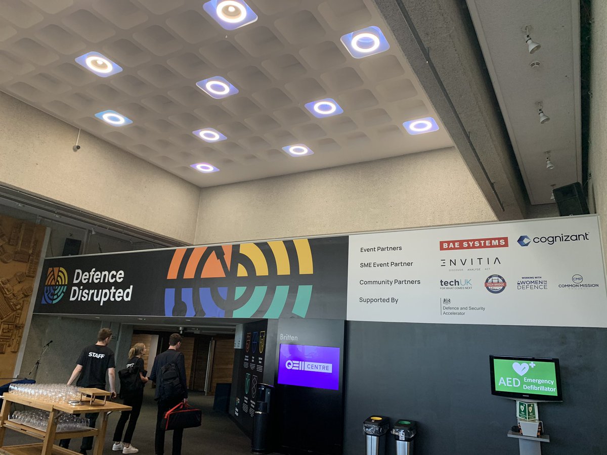 It’s happening! Can’t wait for @disrupt_defence taking place today with our partners <a href="/BAESystemsInc/">BAE Systems, Inc.</a> <a href="/Cognizant/">Cognizant</a> <a href="/Envitia/">Envitia</a> <a href="/womenindefence/">Women in Defence UK</a> <a href="/techUK/">techUK</a> <a href="/CommonMissionUK/">Common Mission Project UK</a>