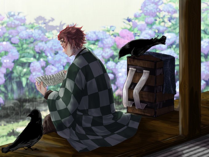 鎹鴉のtwitterイラスト検索結果