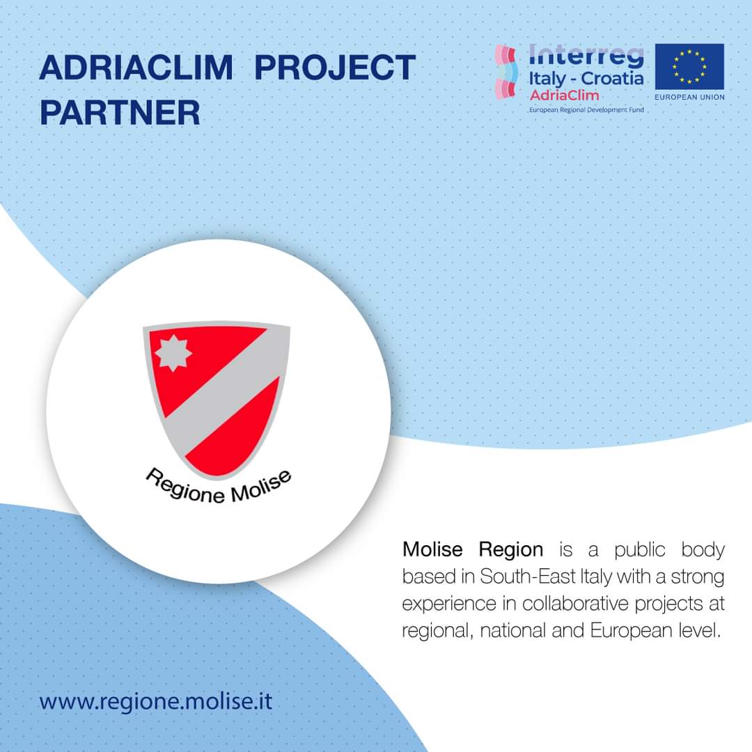 adriaclim's tweet photo. (MEET ADRIACLIM PROJECT PARTNERS)
Molise Region (IT): @Molise Region is a public body based in South-East Italy with a strong experience in collaborative projects at regional, national and #European level.
โก๏ธSee more at ๐ https://t.co/alY89Pflh4
#AdriaClim #InterregITACRO https://t.co/GXsJOSjZZe