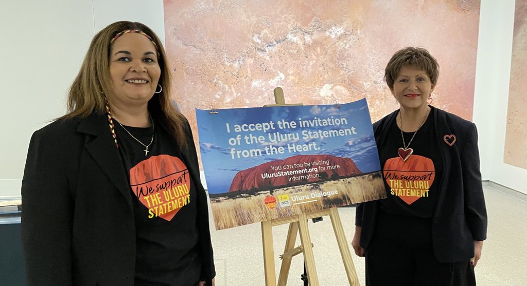BronFredericks's tweet image. It was special to hear Lucy @fisher_ld Davis, National Reconciliation Coordinator for the Salvation Army &amp;amp; UQ Alumnus speaking at UQ St Lucia on National #SorryDay &amp;amp; on the 5th anniversary of the gifting of the @UluruStatement from the Heart to the people of Australia. #NRW2022