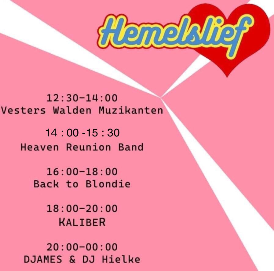💖Vanmiddag is het zover! 💖Een Hemelslief Festival in het centrum van Didam. 💖 Welkom! 💖

💖Entree: Gratis!💖

#Hemelvaartsdag #Hemelvaart