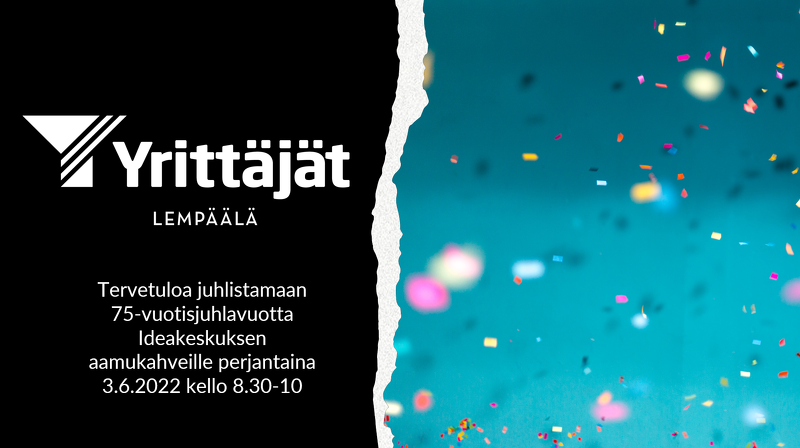 Lempäälän Yrittäjät ry:n perustamisesta tulee kuluneeksi 75-vuotta lauantaina 4.6.2022. Merkkipäivää juhlistetaan Ideakeskuksen aamukahveilla ja kakulla perjantaina 3.6. kello 8.30-10.

Saamme aamukahveillemme vieraaksi myös Pirkanmaan Yrittäjien

yritysviesti.fi/lempaalan-yrit…