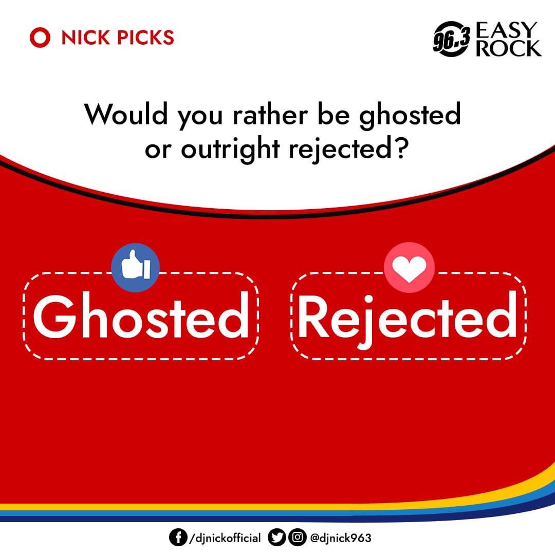 DJNick963's tweet photo. Search “Ghosting” via Google Scholar. You’ll be surprised how the academe takes this very seriously — as we should! 😛 https://t.co/KDU6gL7Pou
