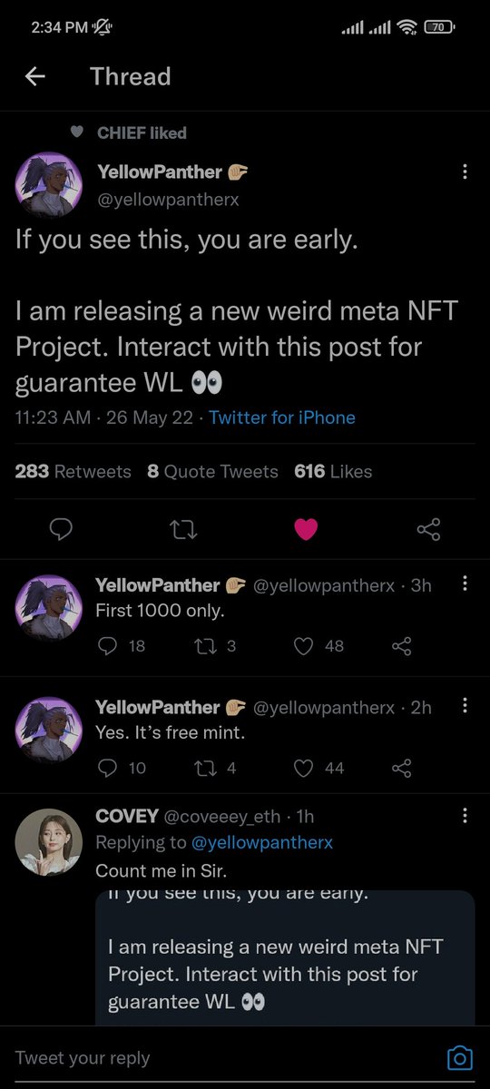 0xElt tweet media