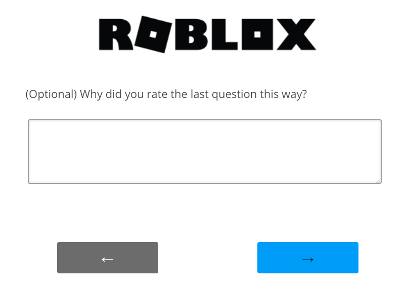 The Survey - Roblox